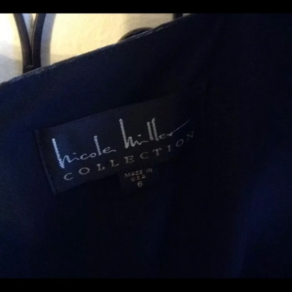 nicole miller collection 6 beautiful event dress - Picture 5 of 8